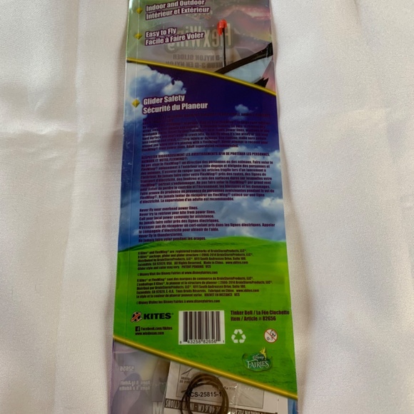 NIP! FlexWing Disney’s Tinker Bell Kite Glider! 16 INCHES! - Picture 5 of 5